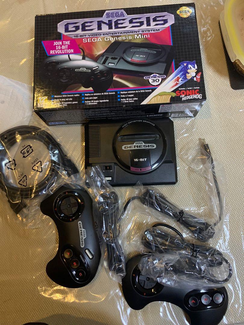 Sega Genesis Classic Mini with 200+ Games (Category: Others) located in Makati City. Submitted by hobbypoint_manila (Listing ID 1079726309, Image 3). Description: 220+ GAMES INCLUDED Package Includes 1. Mini Console 2. Controllers 2pcs 3. Power Cable 4. HDMI cable 5. Manual & Box 6. More than 200 games of sega genesis ==nothing follows== This is an Original Sega Product We dont sell bootlegs or china clone Games includes Sonic the Hedgehog, Stree