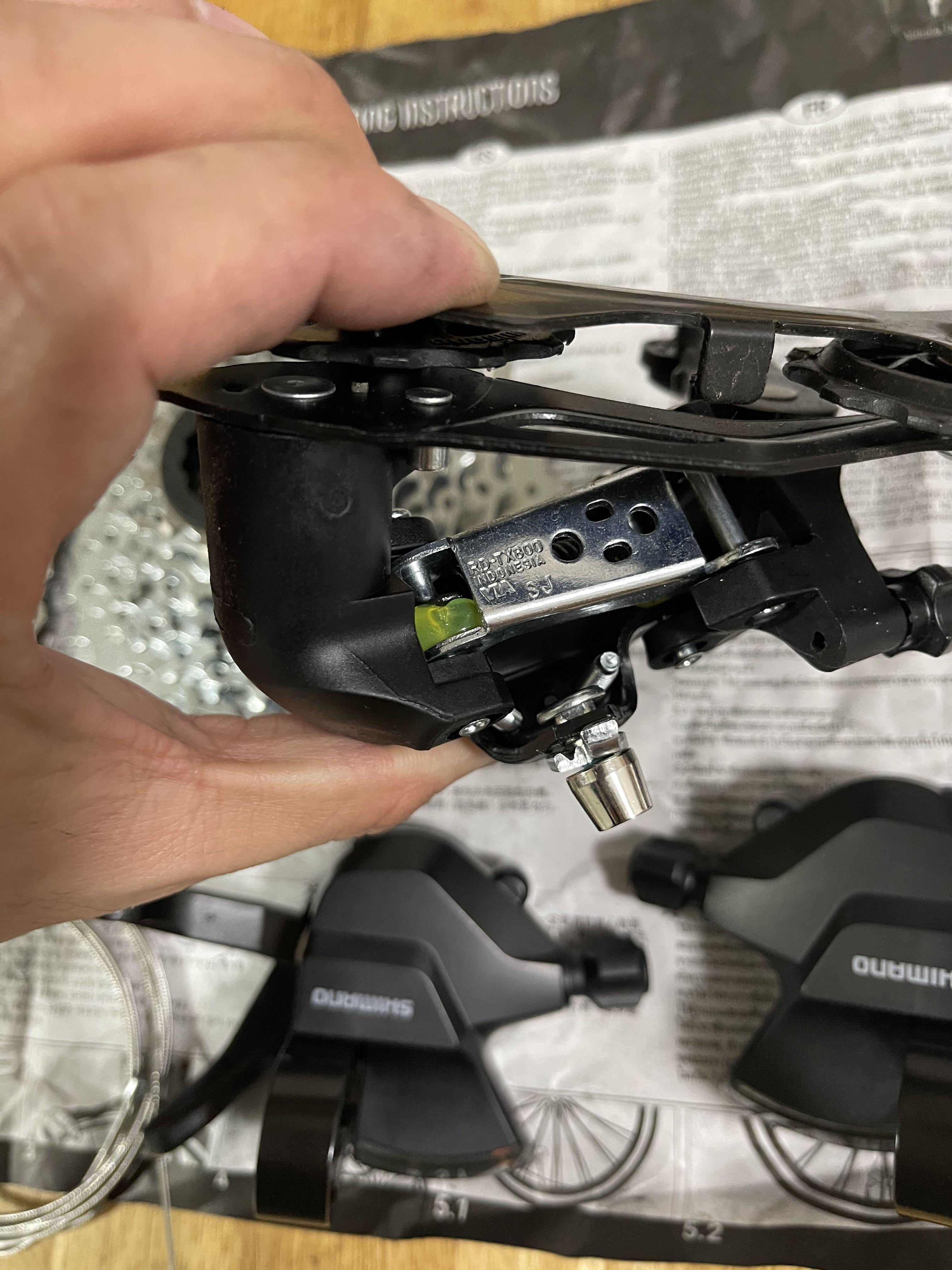 Shimano altus tourney 2x8 speed groupset with crankset, Sports ...