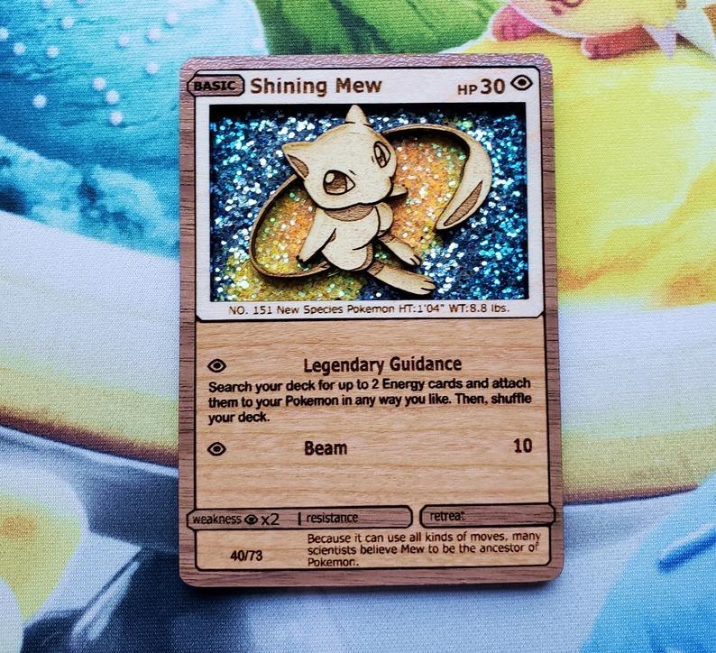  Shining Mew - 40/73 - Holo Rare : Toys & Games