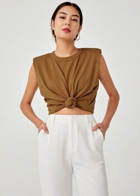 Padded deals muscle tank