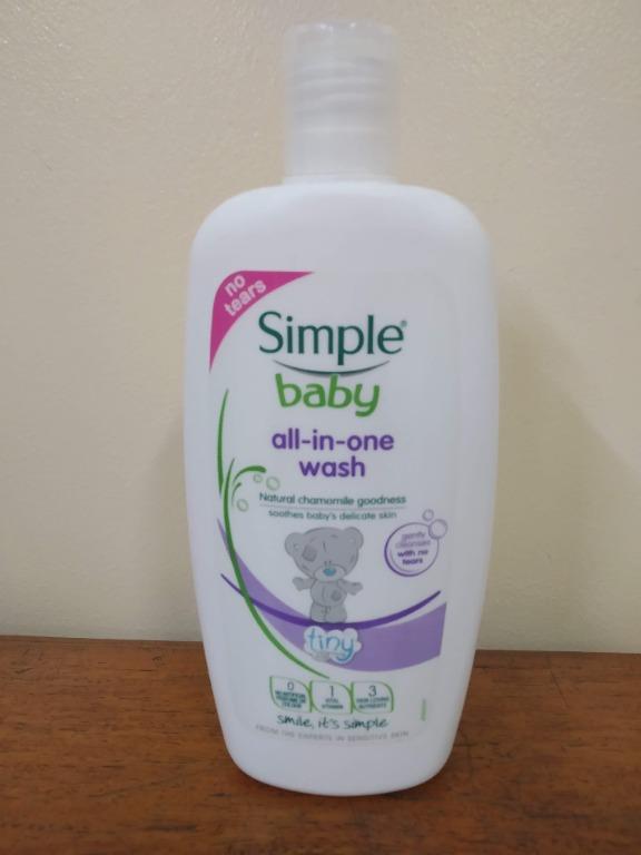 Simple baby deals body wash