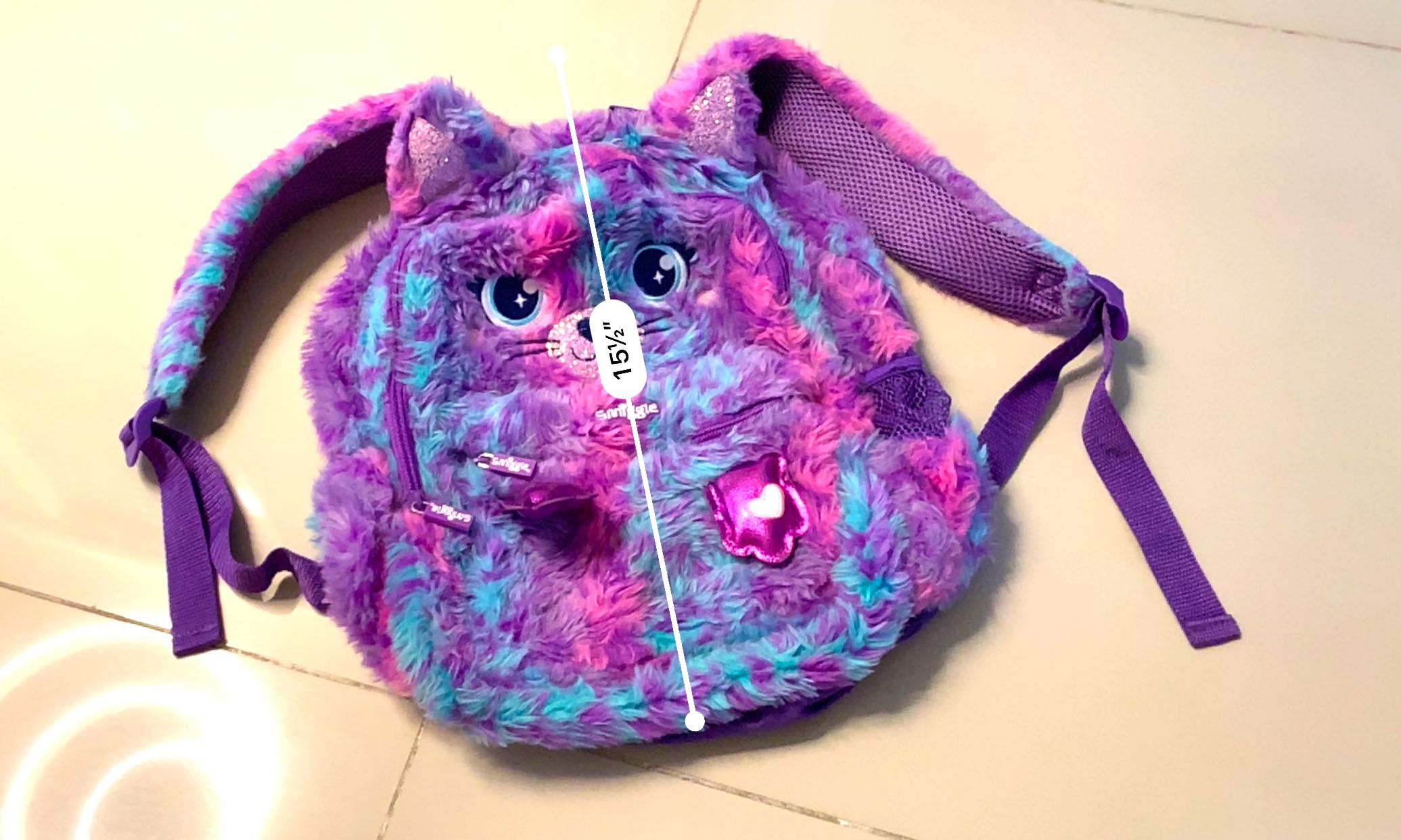 Smiggle sales furry backpack