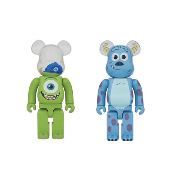 Sulley & Mike Bearbrick 400% + 100%, 1000%, Hobbies & Toys, Toys 