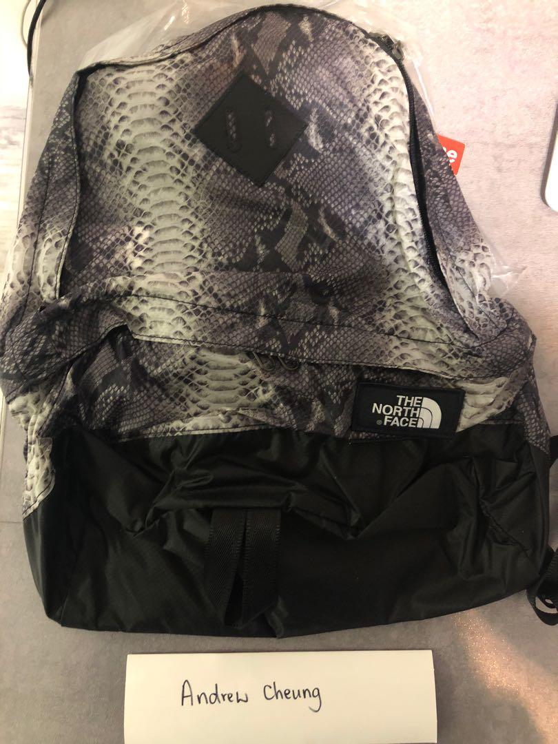 Supreme the north face snakeskin backpack top