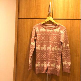 Sweater Rajut Pink