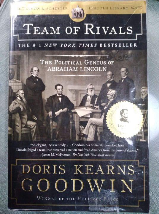 Team of Rivals (Category: Storybooks) located in Mandaluyong City. Submitted by mcvseller (Listing ID 1079686168, Image 1). Description: TEAM OF RIVALS. Team of rivals: The political genius of Abraham Lincoln written by pulitzer price winning author Doris Kearns Goodwin. A monumental bestseller. A scholarly work on the political mind of a real great leader. Payment - BPI online transfer Metro Manila buyers only..