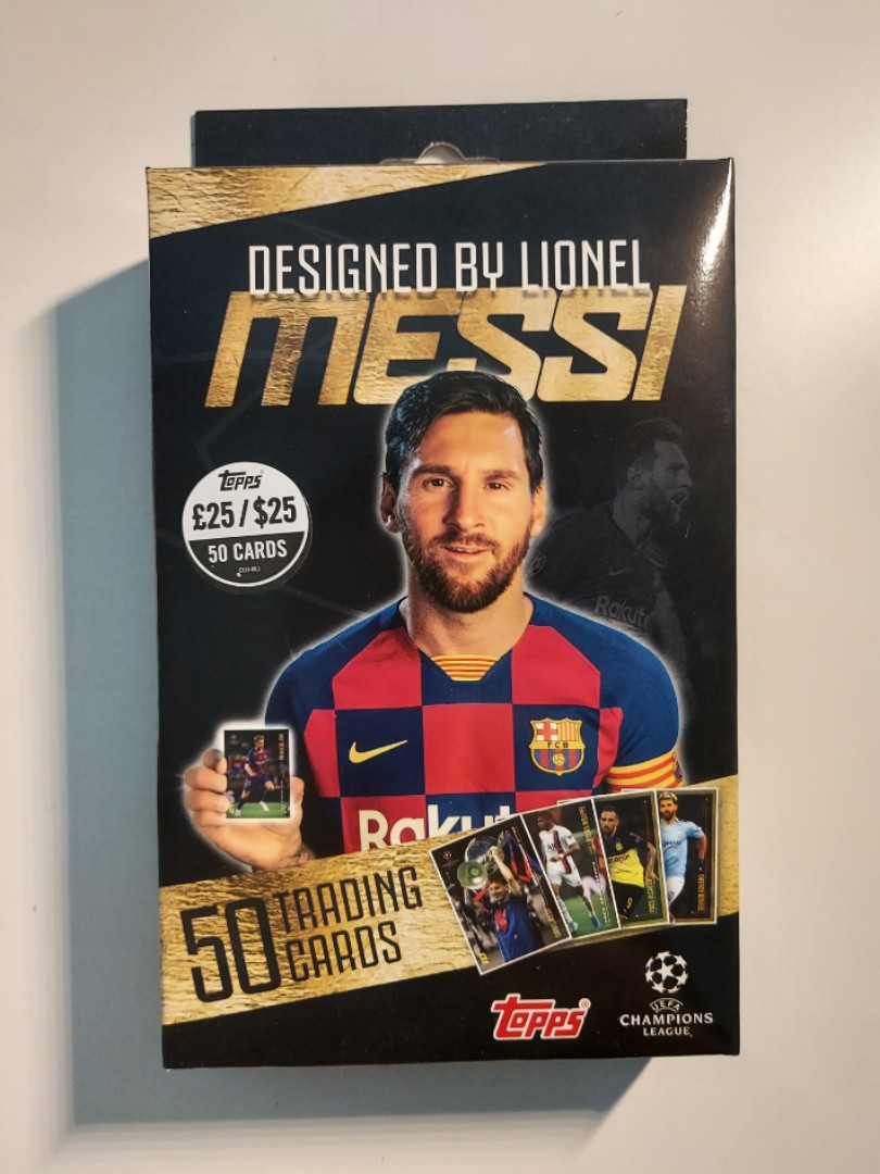 Topps Lionel Messi conçu Set GOLO KANTE Top talents Carte