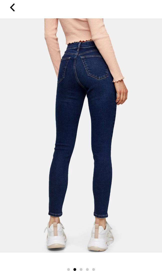 TOPSHOP Indigo Jamie Skinny Jeans 30S, Women's Fashion, Bottoms, Jeans &  Leggings on Carousell
