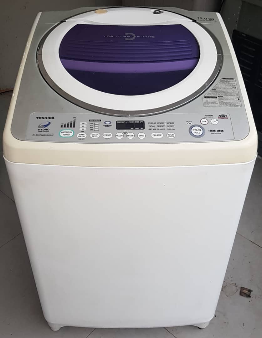 Toshiba washing cheap machine 12kg