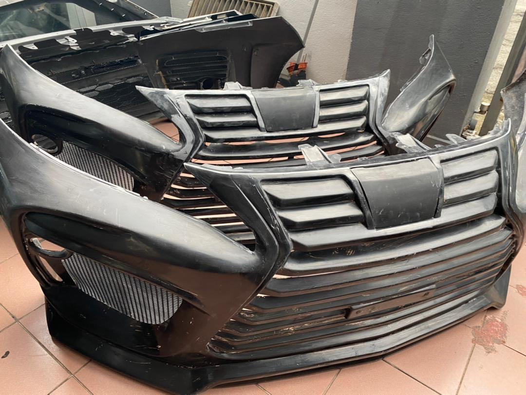 Toyota Harrier ZSU60 Climate Bodykit front & side & rear, Car