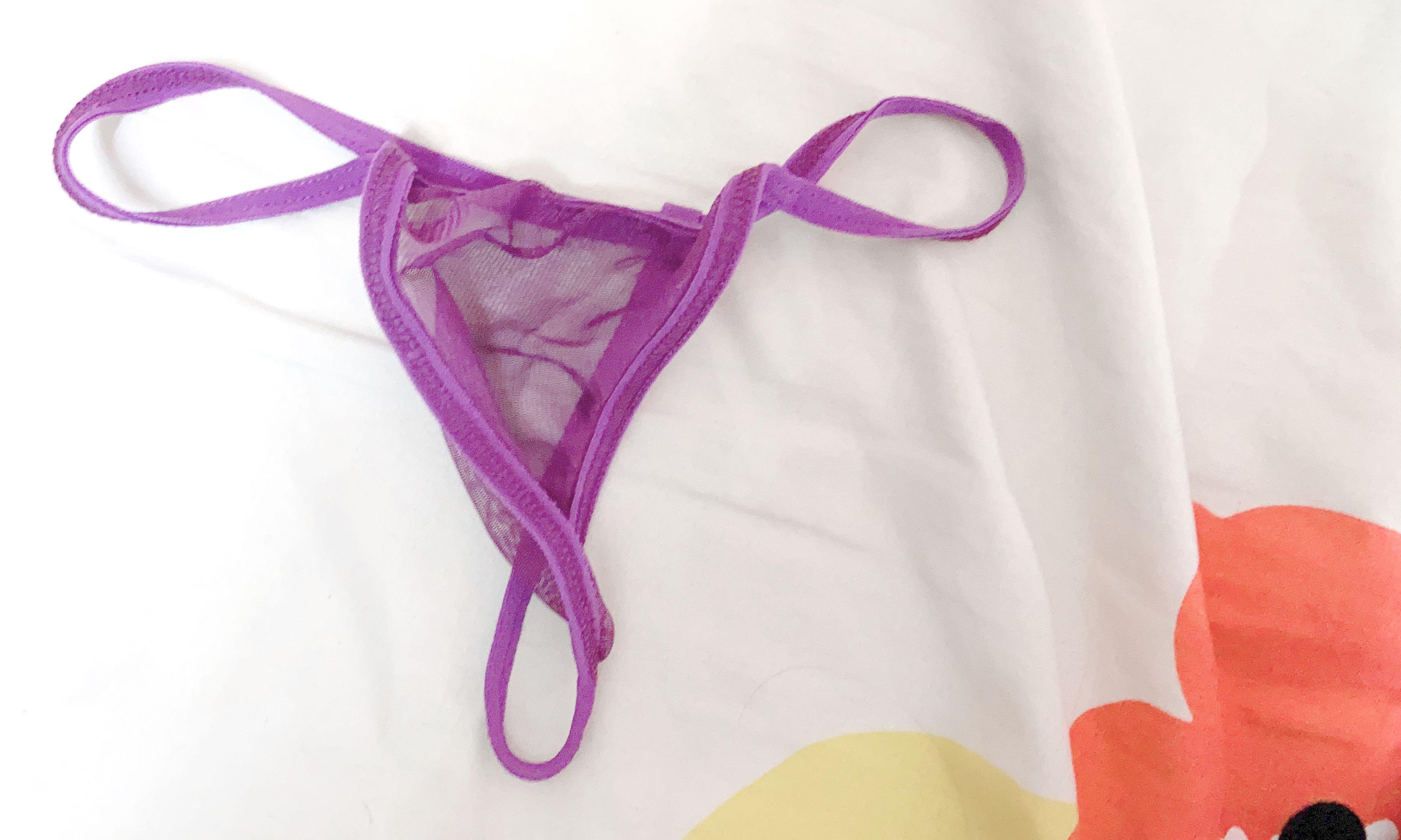 Used preloved g string panties, Women's Fashion, New Undergarments &  Loungewear on Carousell