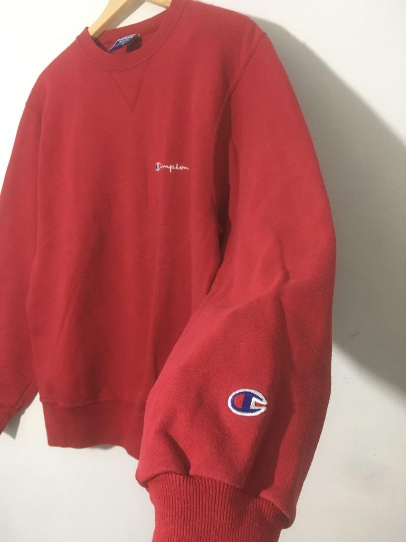 Vintage Champion Sweatshirt, Men's Fashion, Coats, Jackets and