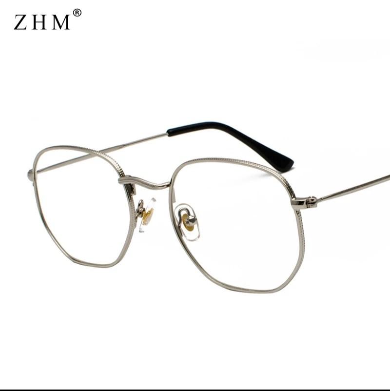 Vintage Sunglasses Men Square Metal 