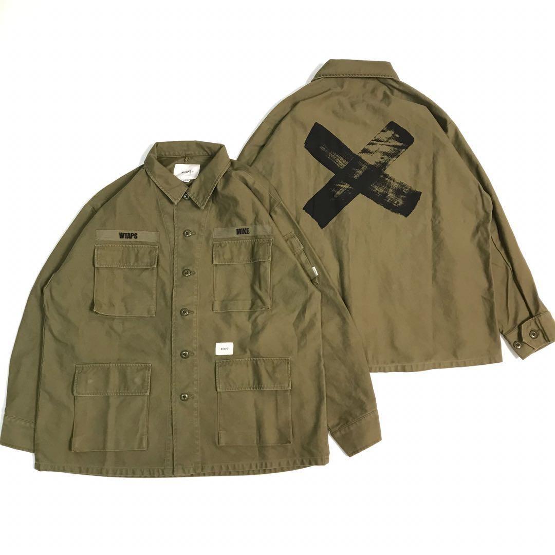 ジャケット・アウター 20SS WTAPS JUNGLE LS 01 SHIRT XL WTAPS 20SS JUNGLE LS 01 SHIRTCOTTONSATIN