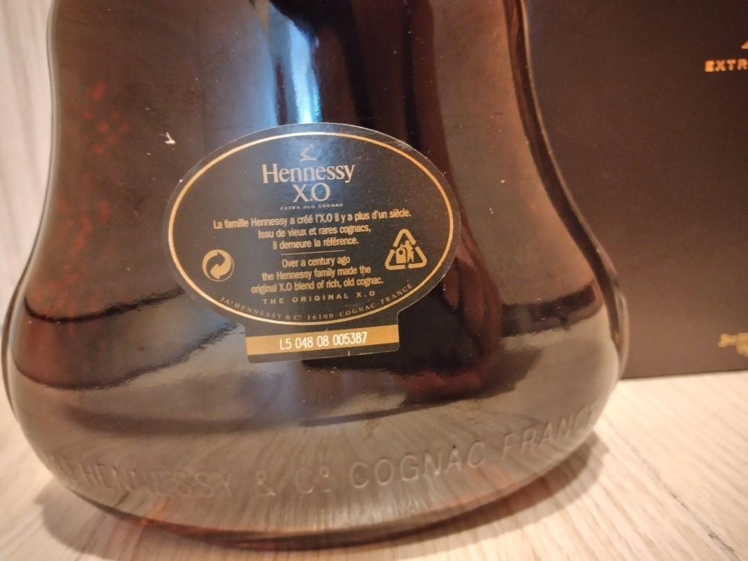 1公升裝250週年特別版法國軒尼詩xo干邑連禮盒1000ml 250