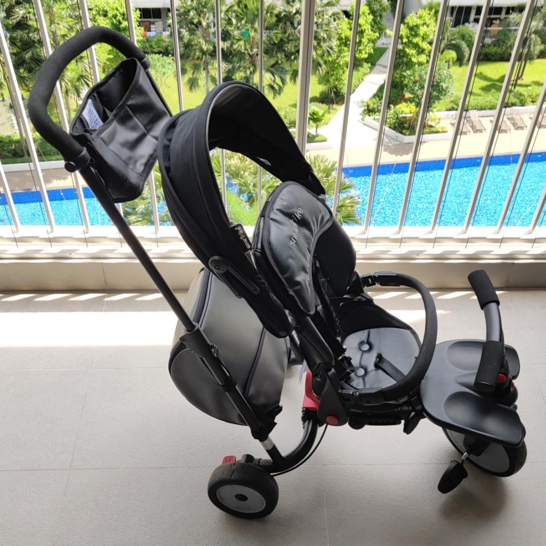 Smartrike str7 8 in 1 folding trike urban black hotsell