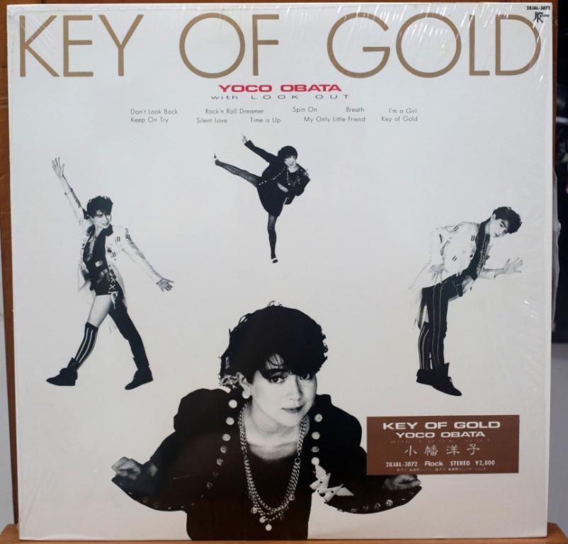 小幡洋子Key Of Gold 黑膠唱片LP, 興趣及遊戲, 收藏品及紀念品, 明星周邊- Carousell
