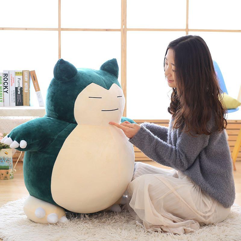 [PREORDER] Pokemon Snorlax Plushy (30cm,50cm,80cm,130cm,150cm), Hobbies  & Toys, Collectibles & Memorabilia, Fan Merchandise on Carousell