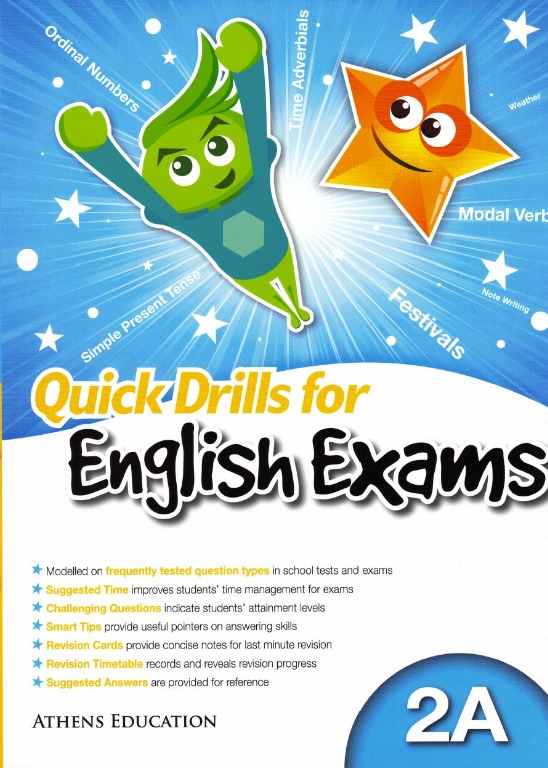 小學補充練習/教科書 Quick Drills for English Exam 2A, 教科書 Carousell