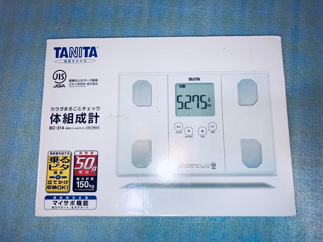 全新Tanita BC-314 日版脂肪磅體脂磅體組成計innerscan Body