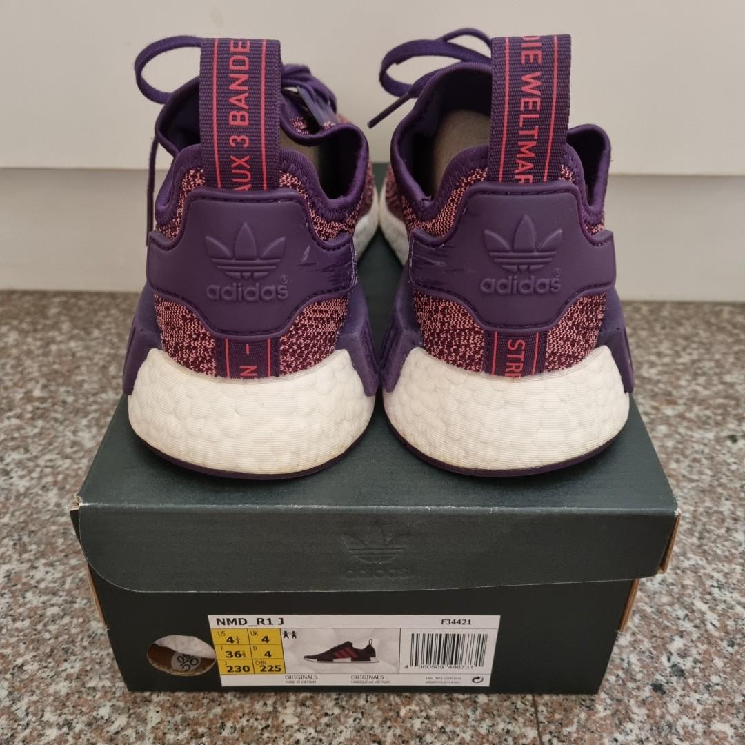 Adidas NMD R1 Legend Purple Women s Fashion Footwear Sneakers