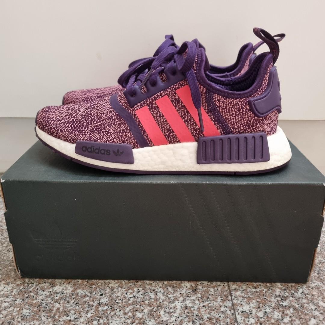Adidas nmd r1 legend top purple