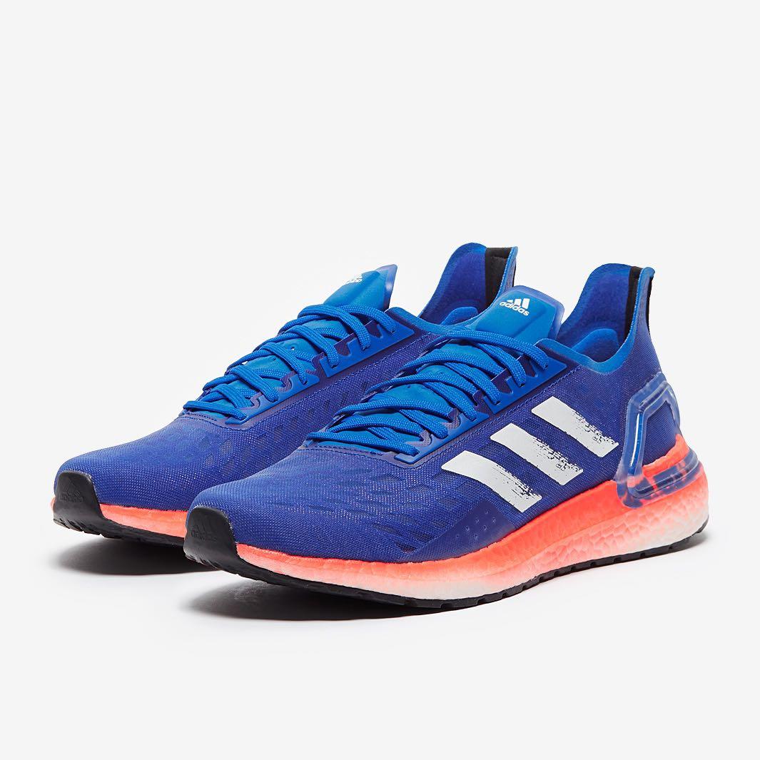 Adidas Ultraboost PB US9/UK8.5 (Glow Blue / Core White / Solar Red), Men's  Fashion, Footwear, Sneakers on Carousell
