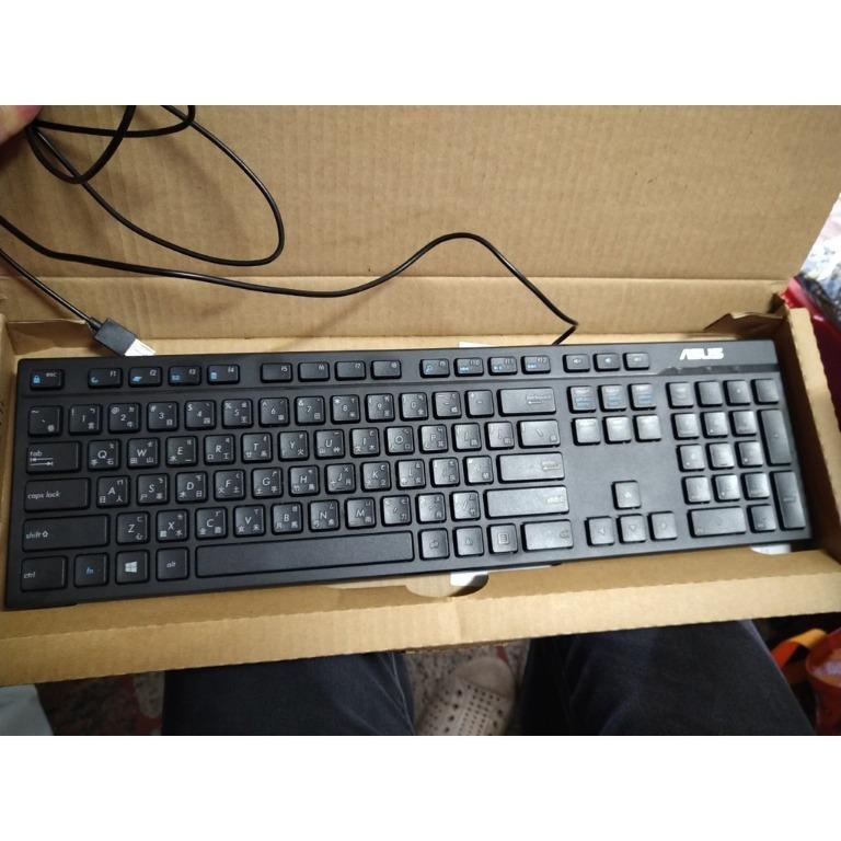 Asus 華碩aw211 Usb 鍵盤keyboard 孤島式按鍵 較易清潔 減少誤按 電腦 平板電腦 電腦周邊產品 電腦鍵盤及相關產品 Carousell