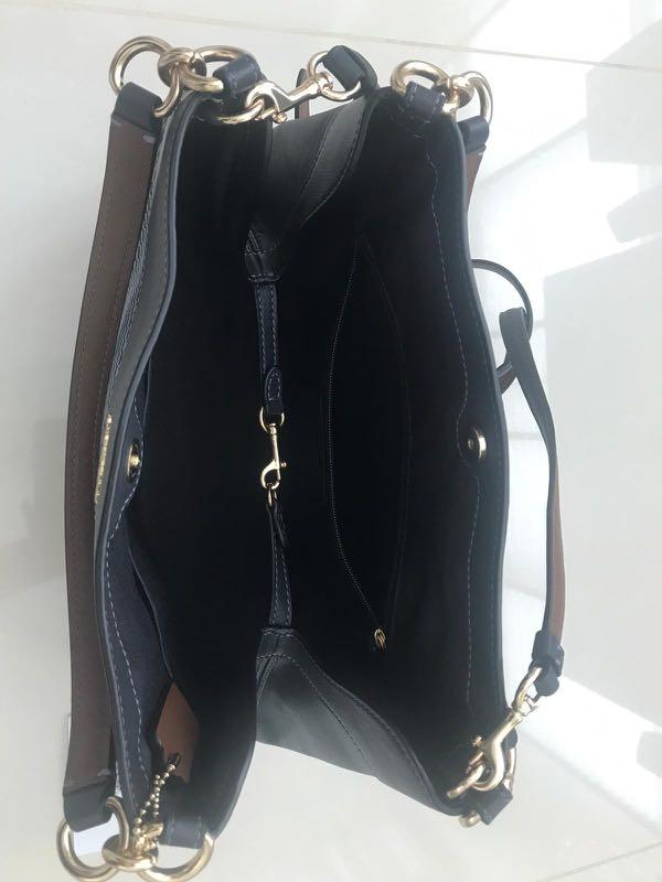 Authentic Coach shoulder bag with legacy print F35427 Luxury Bags Wallets on Carousell