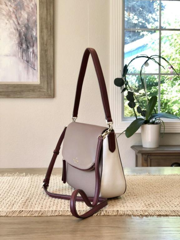Jackson colorblock medium flap shoulder bag hot sale