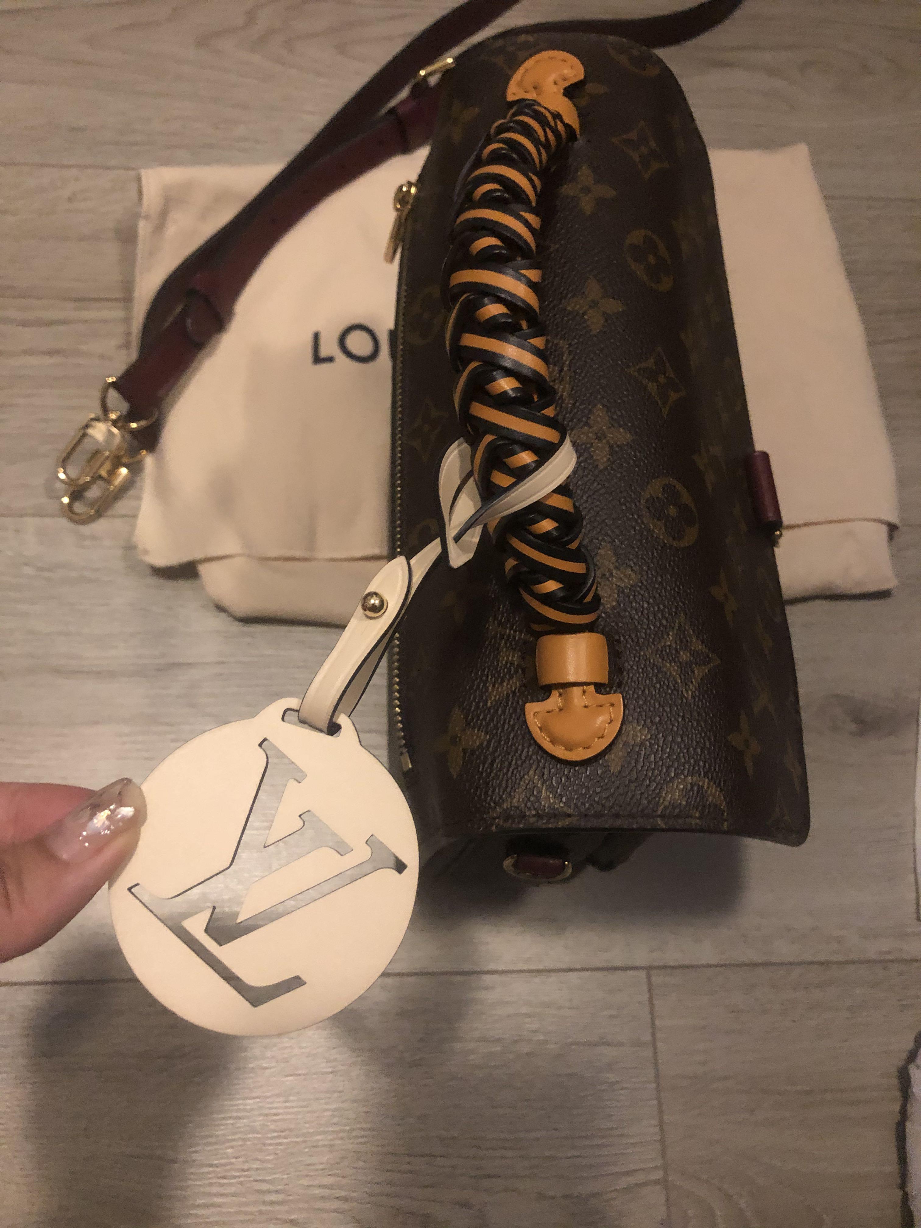 Louis Vuitton, Pochette Matis, Monogram Canvas, Braided Handle