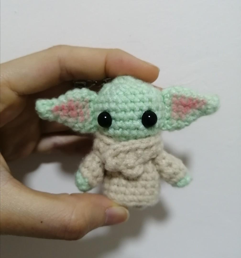 Baby Yoda Grogu Keychain Free Shipping Hobbies Toys Toys Games On Carousell