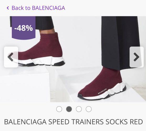 Balenciaga speed trainer on sale bordeaux