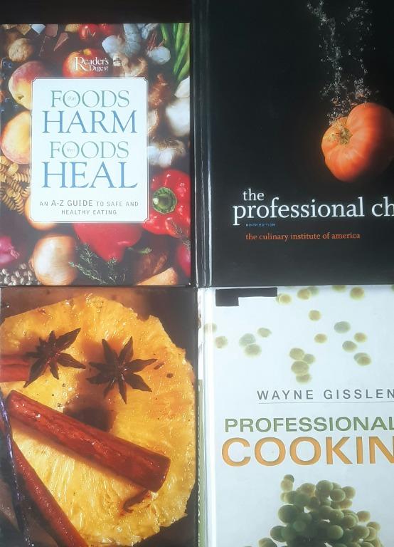 Basic Professional Cooking Books Bundle Books Stationery Books On Carousell
