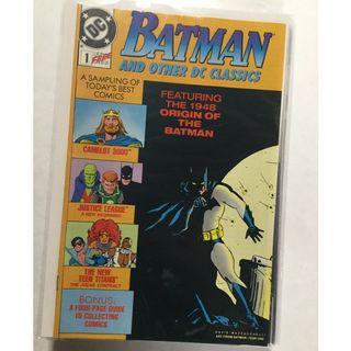 Batman and Other DC Classics (1989) # 1 First NIGHTWING on cover