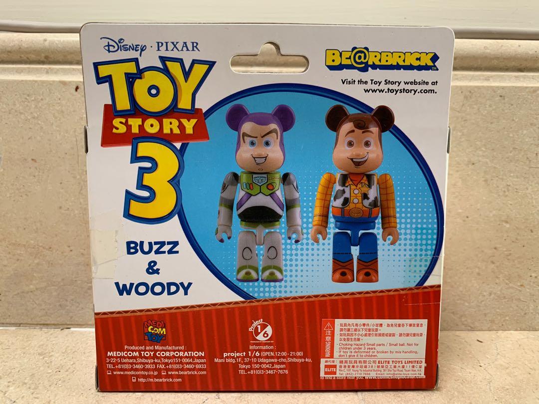 販売値下BE@RBRICK 100％ TOY STORY3 buzz & woody ゲームキャラクター