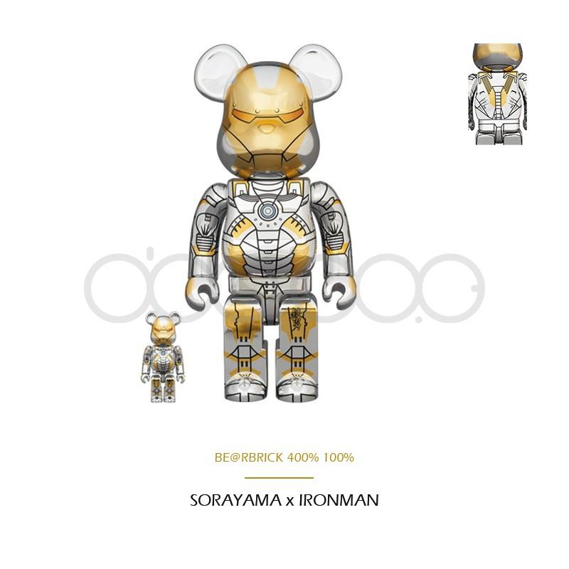 のため MEDICOM TOY - BE@RBRICK SORAYAMA IRONMAN REVERSE 1000%の 