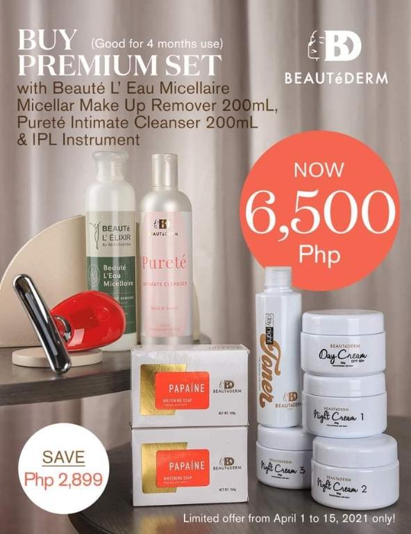 beautederm best skincare anti aging beauty set