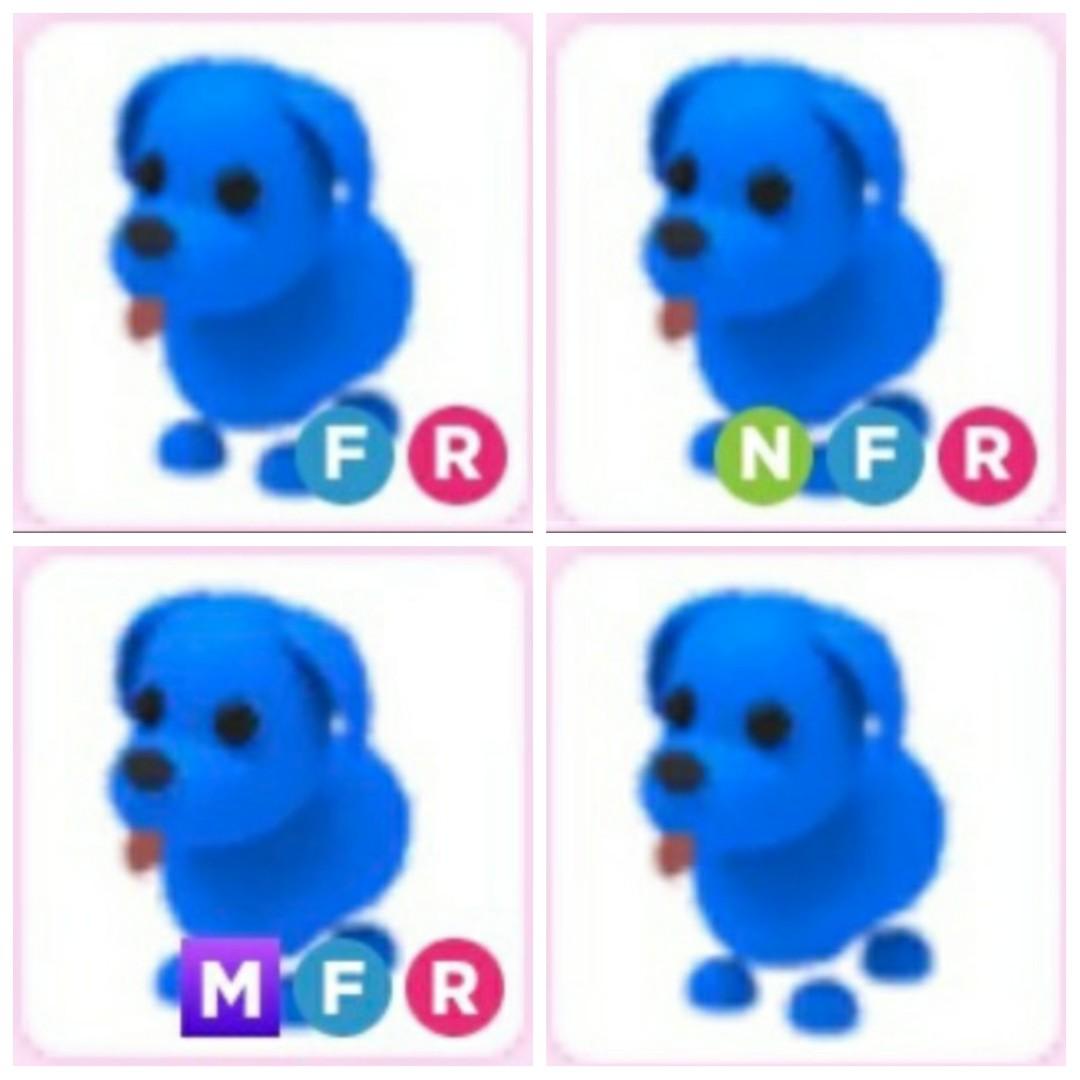 MFR blue dog (Mega Neon Fly Ride) - Cheapest And Fast Delivery- Adopt
