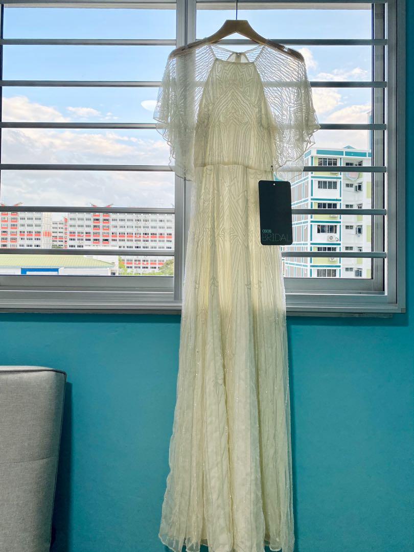 BNIB ASOS EDITION Deco Embellished Wedding Dress