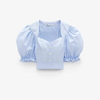 darted dress with pockets trf