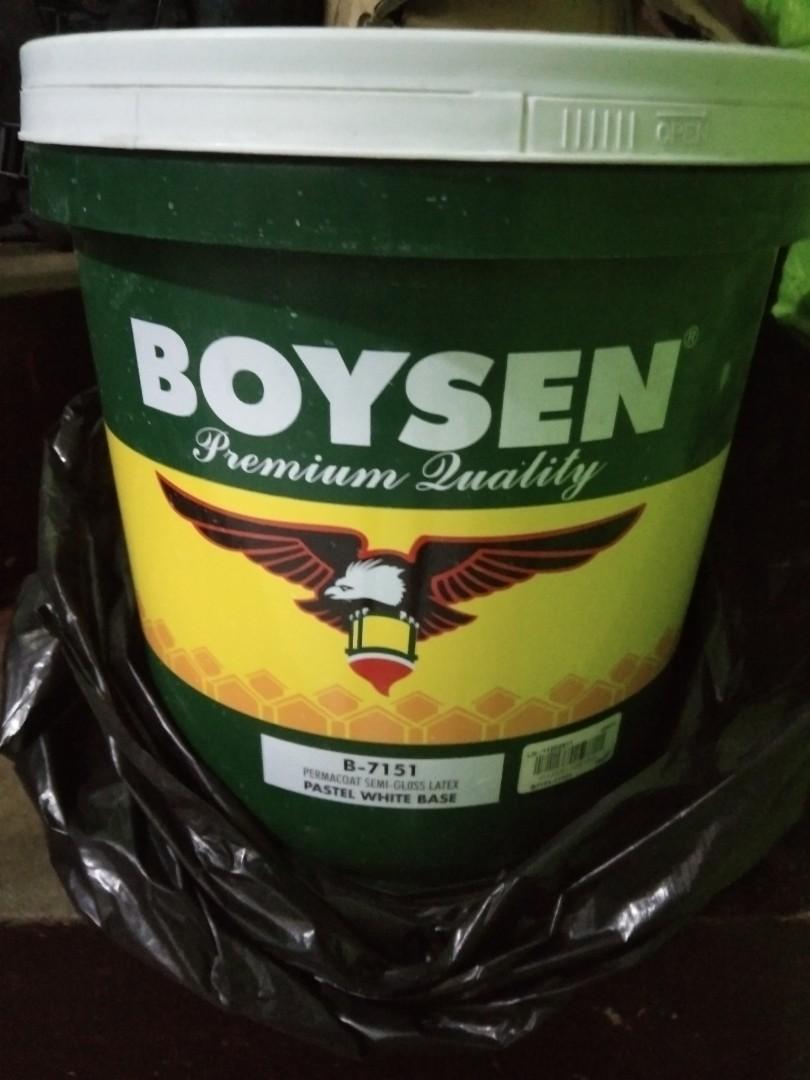 Boysen paint fresh mint 16 liters, Commercial & Industrial