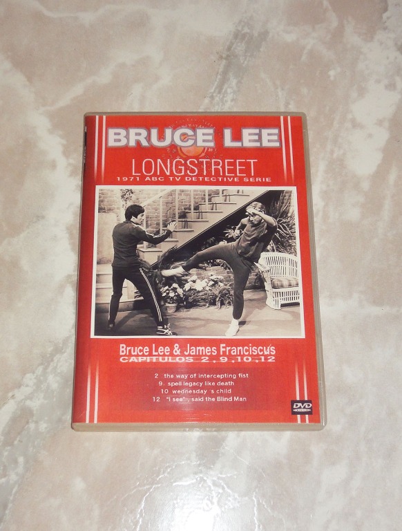 Bruce Lee Longstreet 2 DVD Set 1971 ABC TV Complete 4 Episodes USA