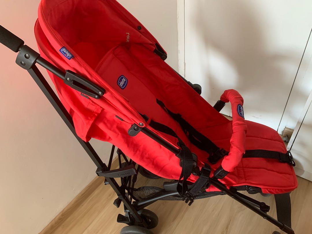 Chicco london stroller red discount