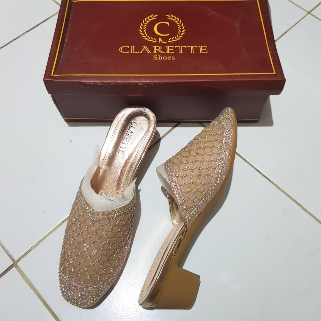 Clarette Sandal Selop Pesta Size 38
