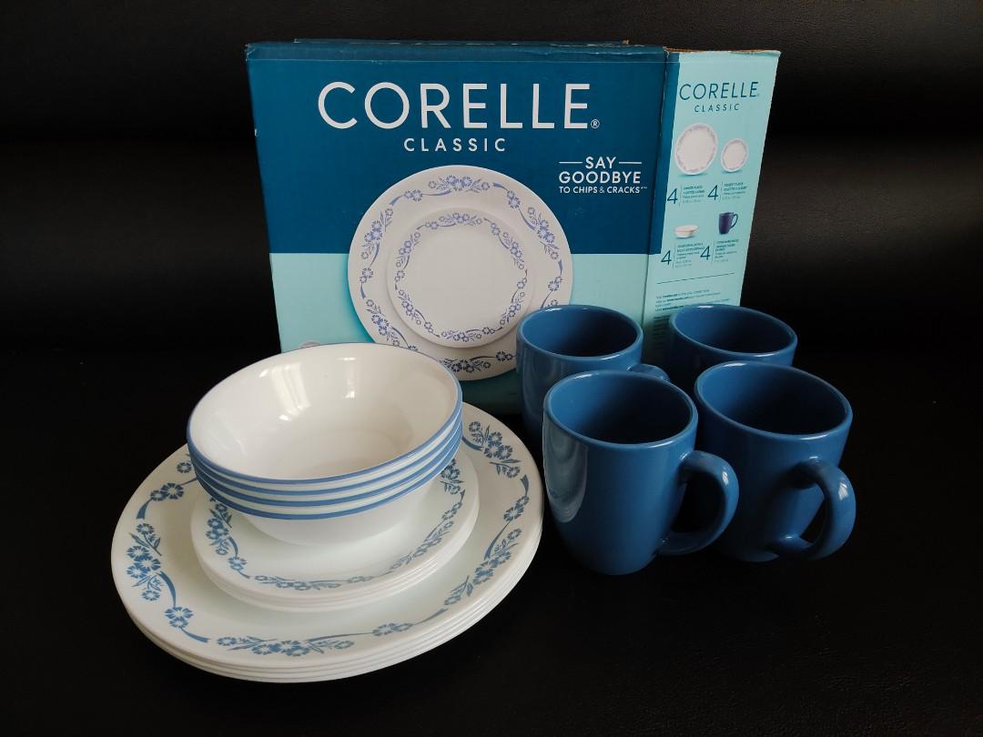 Corelle cornflower top
