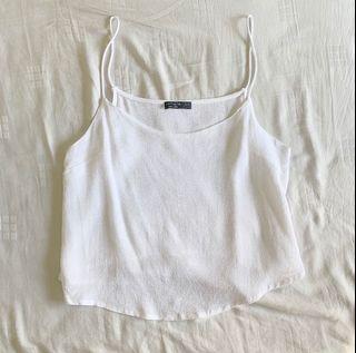 white flowy cami top