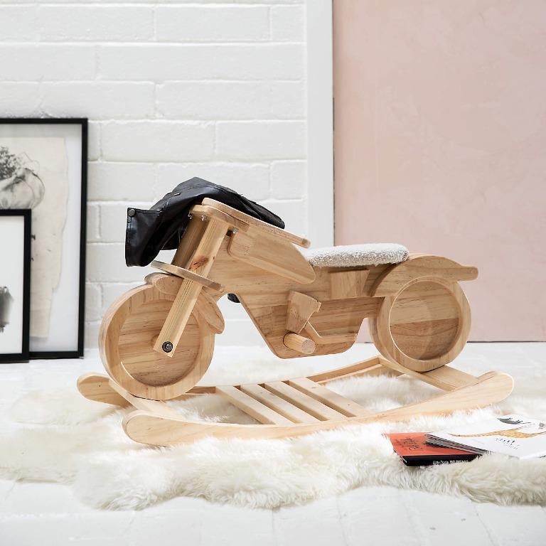 Crate and Barrel Kids Rocker Motorcycle Babies Kids Baby