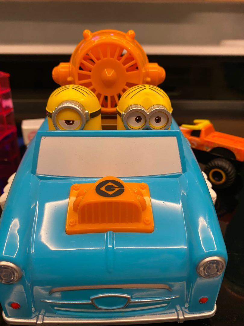 Despicable Me Minion Toy Car Lights Music Fan Toys Games Diecast Toy Vehicles On Carousell