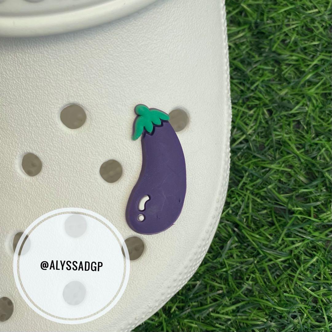 Eggplant jibbitz Clearance